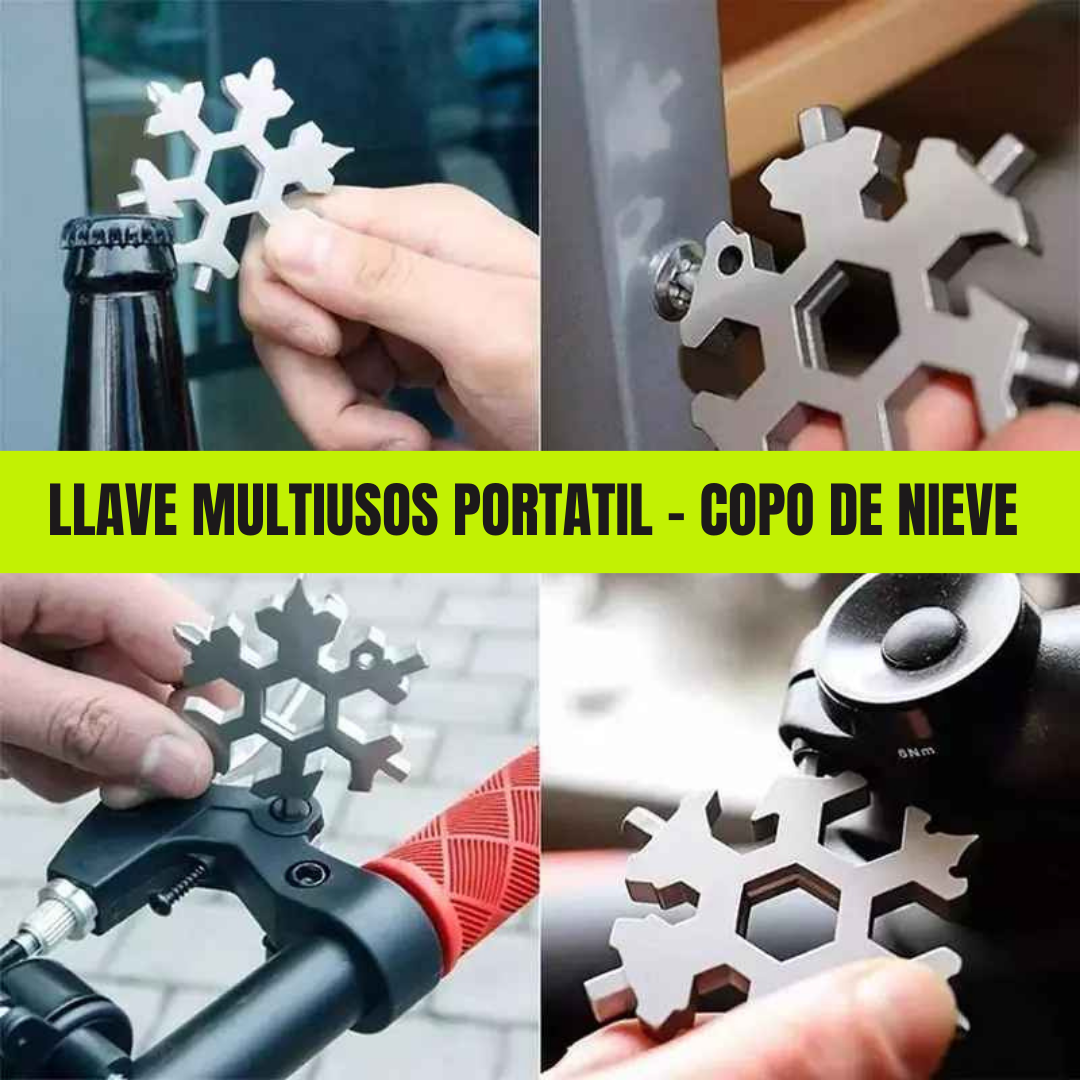 LLAVE MULTIUSOS™ - COPO DE NIEVE